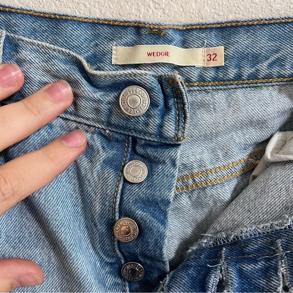 Levis wegdies straight leg with rips - Picture 7 of 11